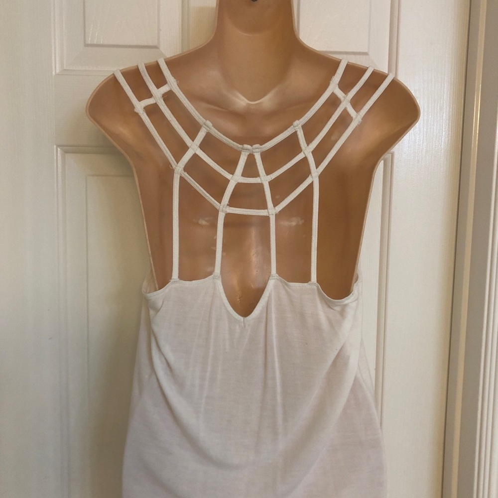 White tank top
